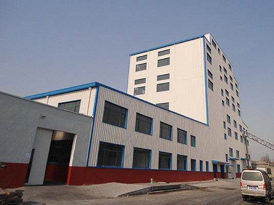 Stahlrahmen Industriegebäude Vorgefertigte Stahlgebäude Schraubenanschluss