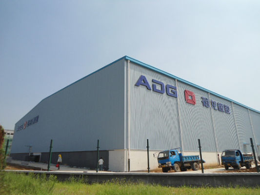 Lagerwerkstatt Stahlkonstruktion Gebäude Q355B Z-Abschnitt Stahl