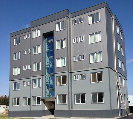 Stahlkonstruktion Geschäftsgebäude Q355 Q235 Fertigbau