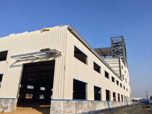 Anpassung Portalrahmen Stahlkonstruktion Gebäude für Lager und Werkstatt Projekte