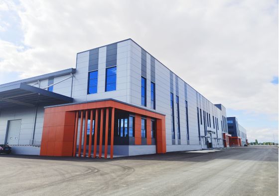 Stahlkonstruktions-Fabrik-Werkstattgebäude, vorgefertigte Stahlkonstruktions-Lagergebäude, Ingenieurbau, Lagergebäude